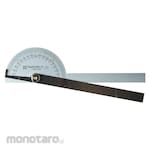S&K Protractor No.19 with 2 Blades Satin Finish (Busur Derajat)