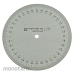 S&K Protractor No.193-120 Satin Finish (Busur Derajat)