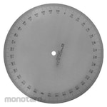 S&K Protractor No.193-200 Satin Finish