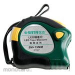 SATA ABS Case Tape Measure with Led