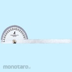 SHINWA Protractor Silver