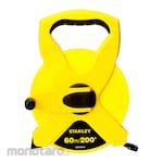 STANLEY Measuring Tape Open Case Fiberglass Yellow (Meteran)