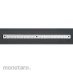 ESCO Straight Ruler Left direction / Upper Scale with Screw 100mm (Penggaris / Mistar)