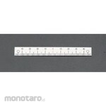 ESCO Straight Ruler Zero Centered, Lower Scale 200mm (Penggaris / Mistar)