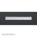 ESCO Straight Ruler Zero Centered, Upper Scale 100mm (Penggaris / Mistar)