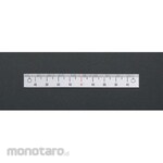 ESCO Straight Ruler Zero Centered, Upper Scale 200mm (Penggaris / Mistar)