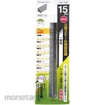 Niigata Seiki (SK) Aluminium Triangular Scale Favorable Graduation for General Use