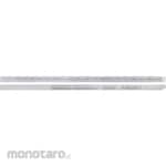 Niigata Seiki (SK) Catch Up Scale Ruler Favorable (Penggaris / Mistar)