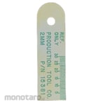 No-Mar Plastic Scale Ruler