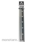 Raymay Fujii White / Black Straight Ruler 30Cm Black