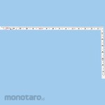 Shinwa Rules Shape Same Thickness White 1 Feet 5 Cun Front and Back Same Masterpiece