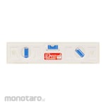 Shinwa Rules Slim Level White With Magnet On Back Side