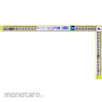 Shinwa Rules Small Bend Stain with Groove 30x15cm Rear Corner Angle