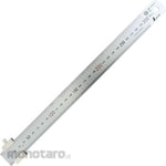 Shinwa Rules Straight Ruler Silver with Stopper (Penggaris / Mistar)
