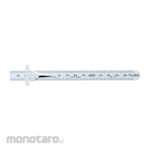 Shinwa Rules Straight Ruler Stainless Steel Mini Hard (Penggaris / Mistar)