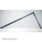 Shinwa Rules Thick Square Curved Ruler (Penggaris Siku)