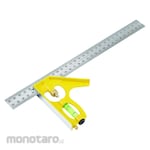 Solid Tool Aluminium Combination Square (Penggaris Tukang / Siku)