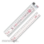 Kyoei Plastic Methacrylic Double-sided Straight Ruler