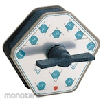 KANETEC Pemegang Magnetik Heksagonal (Penjepit Magnet Segi Enam)