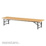 TRUSCO Table Simulated Teak Top Type