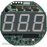 Daileo Digital temperature display Internal replacement parts Circuit board parts (with 3 LEDs)