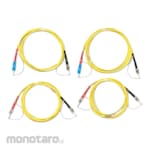 FLUKE Networks Singlemode Test Reference Cord Kit 2M (2 SC/ST, 2 ST/ST)