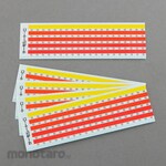 ESCO 50, 55, 60, 65, 70 °C temperature indicator (thermo sheet)