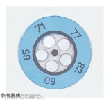 Thermographic Measurements Thermax Surface Temperature Sensing Thermal Indicator Label with Clock Indicator