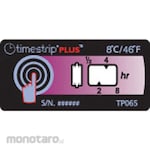 Time Strip Integrated temperature display label