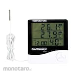 Taffware Alat Ukur Suhu Kelembapan Digital dengan Jam Alarm Kalender (Humidity Meter)