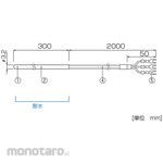 ESPEC MIC Temperature sensor with stainless steel protective tube