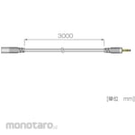ESPEC MIC Thermal recorder sensor extension cable