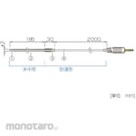 ESPEC MIC Thermo Recorder with Wide-Range Stainless Steel Protective Tube Temperature Sensor