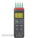 Mother Tool 4-Channel Digital Thermometer with Built-in Data Logger and English Calibration Certificate