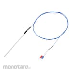 AS ONE Sheath Thermocouple Tipe K Lapis Teflon dengan Sertifikat Kalibrasi (Pendeteksi Suhu)
