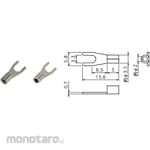 Anritsu Joint parts (thermocouple similar metals) (Pendeteksi Suhu)