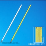 ANDO KEIKI SEISAKUSHO Mercury Precision Rod Thermometer 0.1 Fully Submersible (White) 1-59 Series (Termometer Batang)