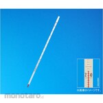 ANDO KEIKI SEISAKUSHO Red Liquid Rod Thermometer 1°C Fully Submersible 1-27 Series 200mm (Termometer Batang)