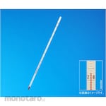 ANDO KEIKI SEISAKUSHO Red Liquid Rod Thermometer 1°C Fully Submersible 1-27 Series 250mm (Termometer Batang)