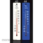 ESCO Thermometer (White) 250x50mm (Termometer Dinding)