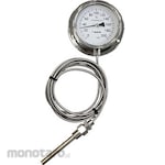 Sato Keiryoki Mfg Wall-Mounted Type Thermometer (Glass)