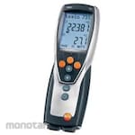 TESTO Professional-grade thermometer with Pt100 sensor, high-precision temperature probe 0614 0235, and calibration certificate