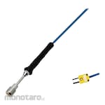 Yokogawa Electric Thermometer Probe K Thermocouple Surface High Temperature Straight