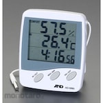 ESCO [With clock] Temperature / Hygrometer