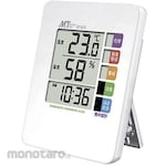 Mother Tool Thermo-hygrometer with heatstroke warning indicator, calibration certificate included, MT series