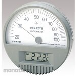 Sato Keiryoki Mfg Precision Thermo-Hygrometer with English Calibration Certificate
