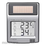 Sato Keiryoki Mfg Solar Digital Thermo-Hygrometer with Calibration Certificate