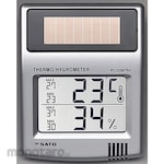 Sato Keiryoki Mfg Solar Digital Thermo-Hygrometer with Chinese Calibration Certificate