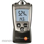 TESTO 610 with temperature and humidity calibration documents