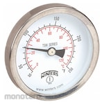 WINTERS Thread-Mounted Dial Thermometer Assembly